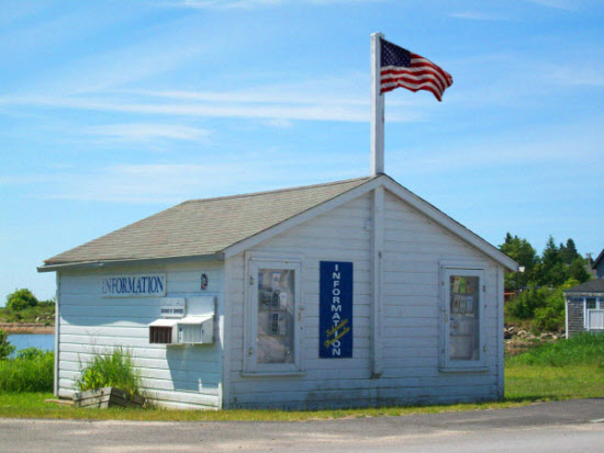 Information Booth on Main Street